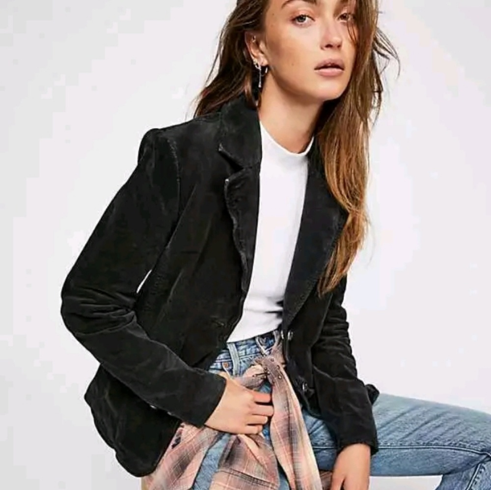 Free People Corduroy Blazer